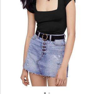 Free people square eyes bodysuit size small